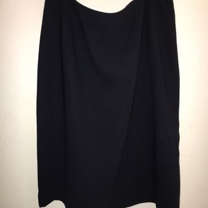 Preston & York Navy Work Skirt